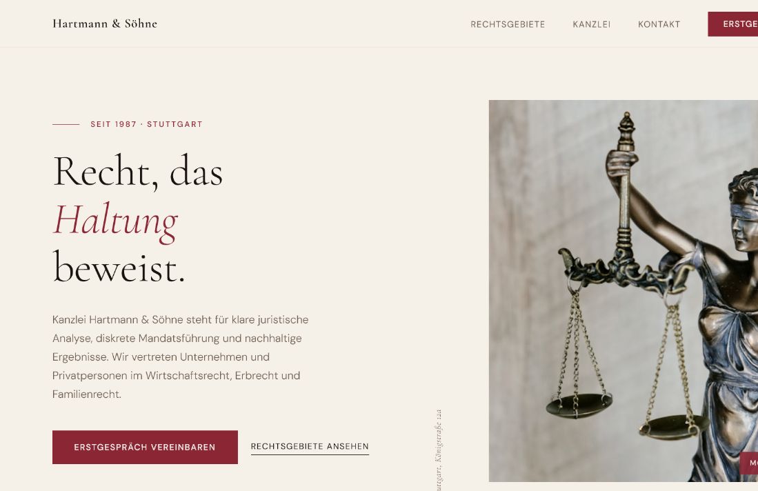 Vorschau des Kanzlei-Mockups
